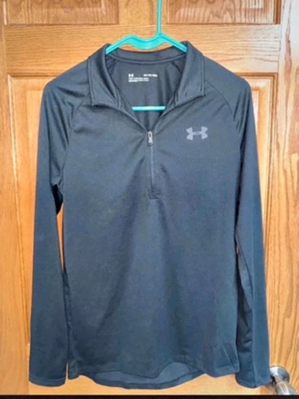 Under Armour UA Tech™ Half-Zip Long Sleeve Black Medium